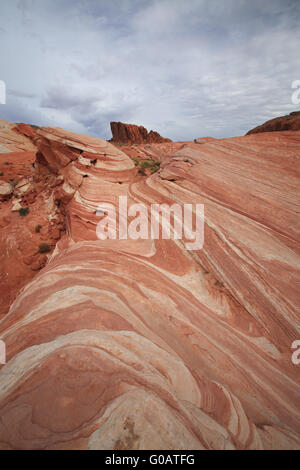 Valley of Fire Wave Stock Photo