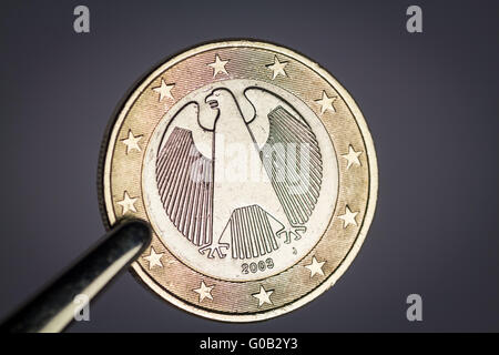 German Euro Stock Photo