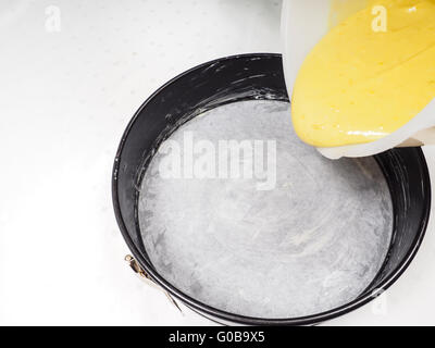 Cake baking Stock Photo
