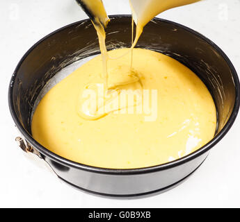 Making of cake Stock Photo