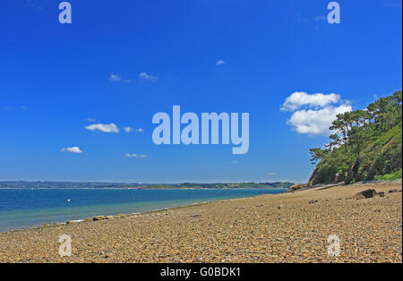 Beach in Brittany, France Stock Photo