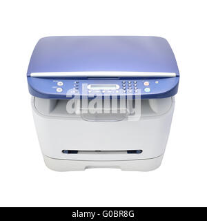 Multifunction printer isolated on white Stock Photo