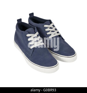 Casual style gumshoes isolated on white background Stock Photo