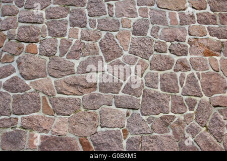 Natural stone wall Stock Photo