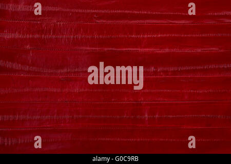 Snake skin in the red color Stock Photo