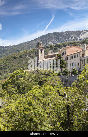 Church in Marciana, Island of Elba, Tuscany, Italy Stock Photo