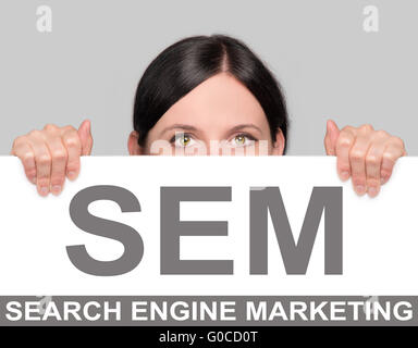 SEM CONCEPT Stock Photo