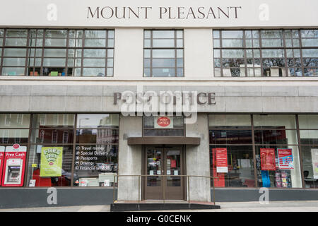 Exterior views of Mount Pleasant sorting office, the London Central Mail Centre Stock Photo