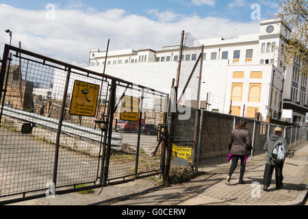 Exterior views of Mount Pleasant sorting office, the London Central Mail Centre Stock Photo