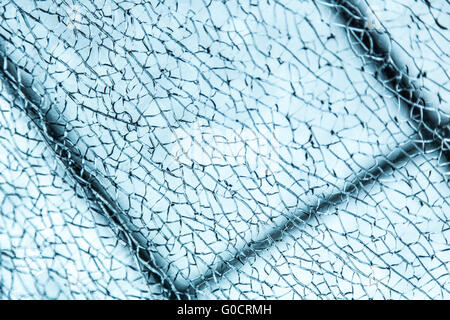 broken safety glass, window, Stock Photo