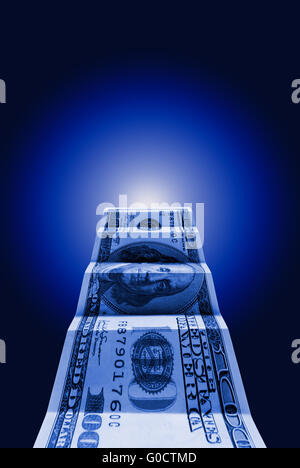 The money the way Stock Photo