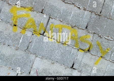 Street art seen at the Casco Antiguo of Panama City, Pamama. Stock Photo