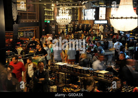 The Store at The Guinness Storehouse, Dublin city, Ireland Stock Photo