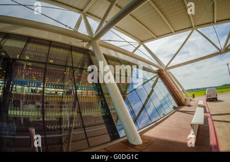 giant landmark of a soda pops monument in arcadia Stock Photo