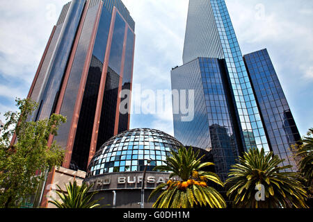 Mexican Stock Exchange building in Mexico city, Me Stock Photo