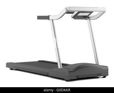 treadmill isolated on white background Stock Photo