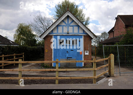 Old Fire Station Building, Mortimer Common, Reading, Berkshire, England Stock Photo