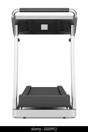 treadmill isolated on white background Stock Photo