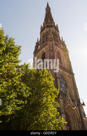 New Cathedral in the City of Linz - Austria Stock Photo