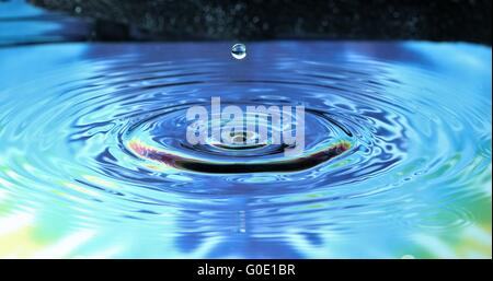 drop to rise Stock Photo