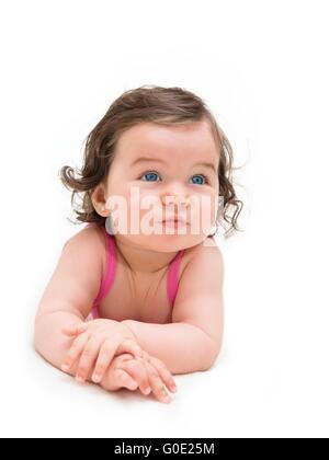 Beautiful baby girl Stock Photo