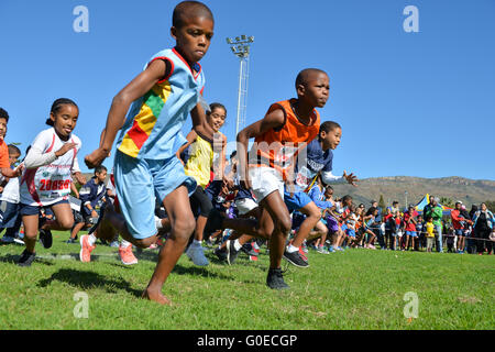 Cape Town, South Africa. 30th April, 2016.  during the Western Province Cross Country League at Pollsmoor Correctional Facility on April 30, 2016 in Cape Town, South Africa. Photo by Roger Sedres/Gallo Images/Alamy Live News Stock Photo