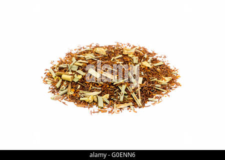 Heap of Loose lemon ginger summer tea Stock Photo