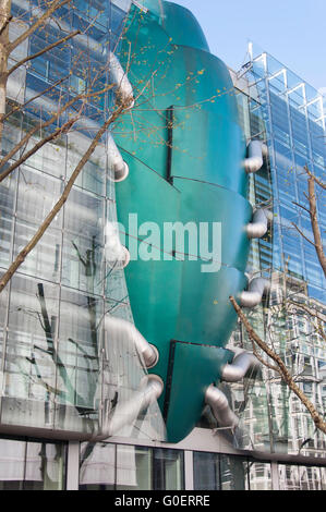 ARUP Campus Building, Howland Street, Fitzrovia, London Borough of Camden, London, England, United Kingdom Stock Photo