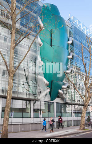 ARUP Campus Building, Howland Street, Fitzrovia, London Borough of Camden, London, England, United Kingdom Stock Photo