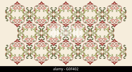 Antique Ottoman borders and frames series forty nine Stock Photo