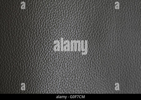 Leather texture dark grey Stock Photo