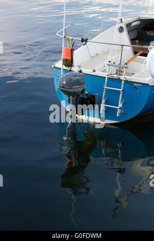 Sailboat on lake Mendota. Stock Photo