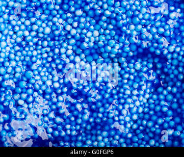 Colorful background - textured dark blue plasticine Stock Photo