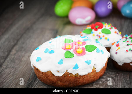 Sweet easter cake Stock Photo