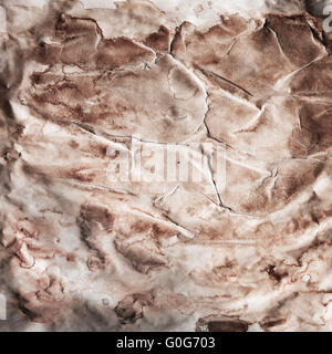 Old grunge creased paper texture. Retro vintage background Stock Photo