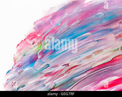 Colorful watercolor paint on canvas. Super high resolution and quality background Stock Photo