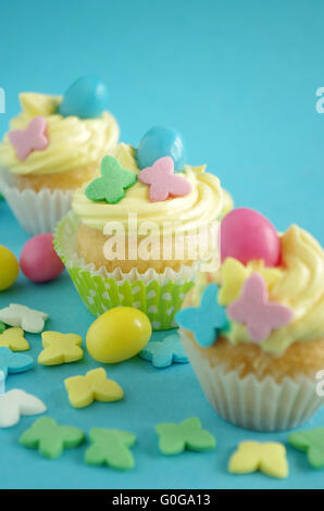 easter cupcake Stock Photo