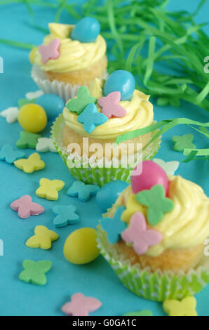 easter cupcake Stock Photo