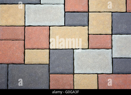 Textured Effect of tiled floor Stock Photo
