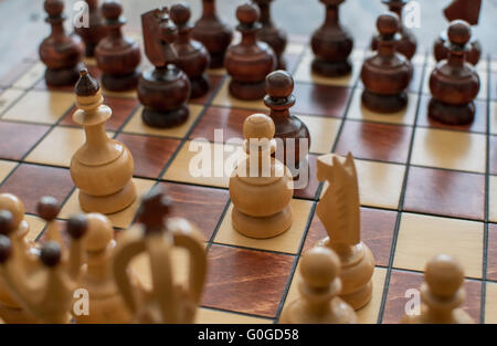 Chess Opening: Italian Game Stock Photo - Alamy