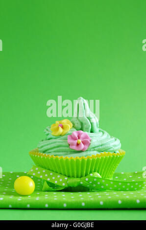easter cupcake Stock Photo