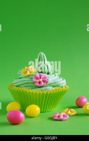 easter cupcake Stock Photo