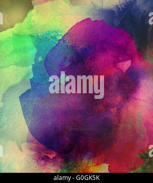abstract mixed media artwork Stock Photo