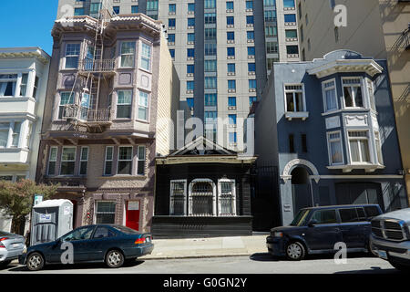 Historic building on Nob Hill in San Francisco - California, United ...