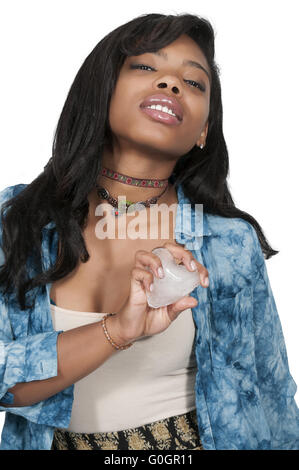 Cold Hearted Woman Stock Photo