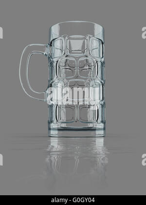 typical big beer glass Stock Photo