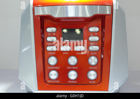 Controls on a food mixer. Stock Photo