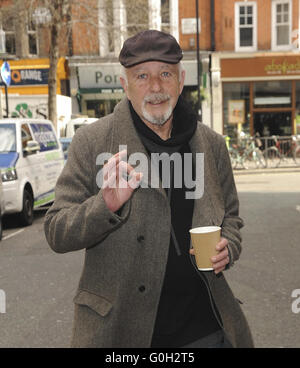 various celebrities seen arriving at BBC Radio 2  Featuring: David Essex Where: London, United Kingdom When: 31 Mar 2016 Stock Photo