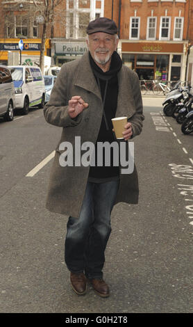 various celebrities seen arriving at BBC Radio 2  Featuring: David Essex Where: London, United Kingdom When: 31 Mar 2016 Stock Photo