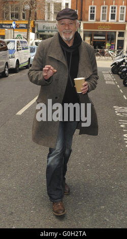 various celebrities seen arriving at BBC Radio 2  Featuring: David Essex Where: London, United Kingdom When: 31 Mar 2016 Stock Photo